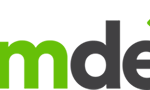a green and grey logo